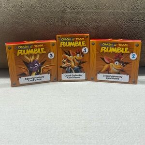 2023 McDonalds Happy Meal Toys - Crash Team Rumble - Set of 3